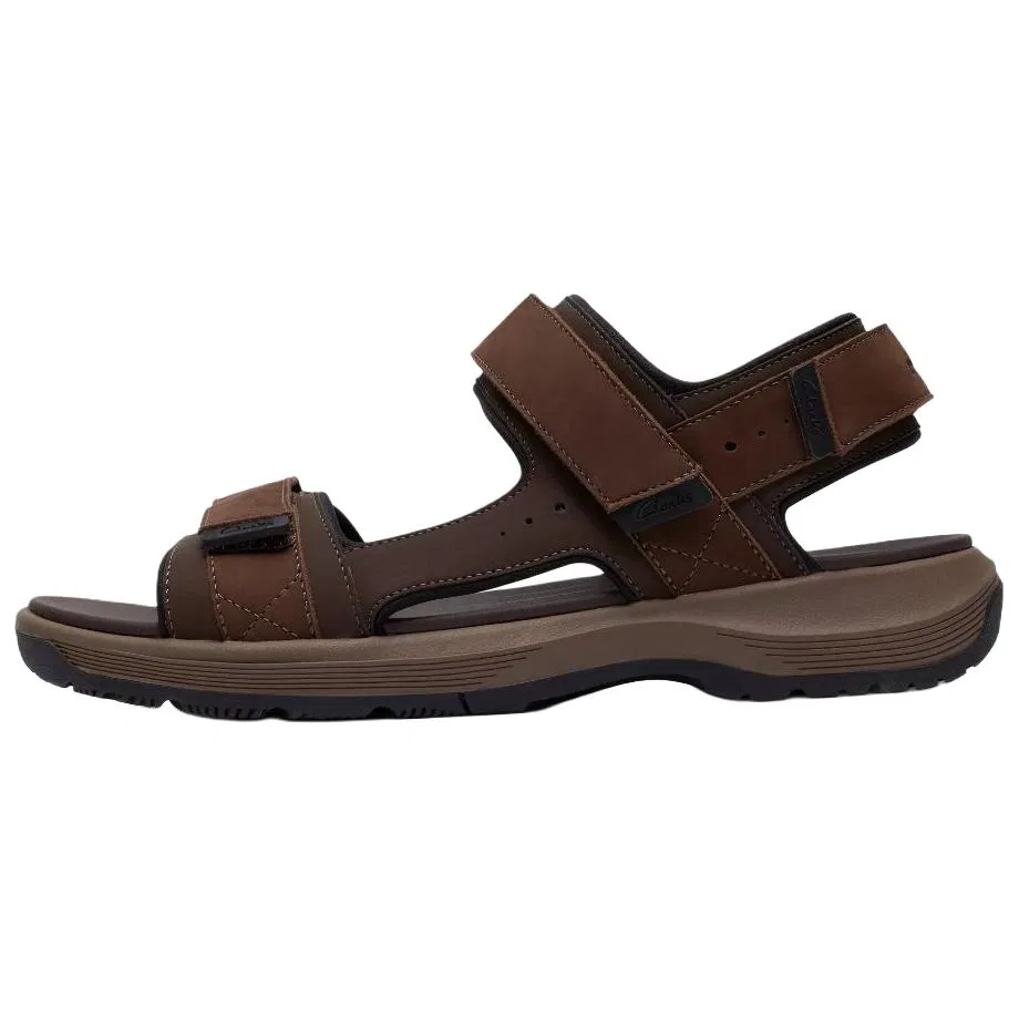 Сандалии кожаные Clarks Brown