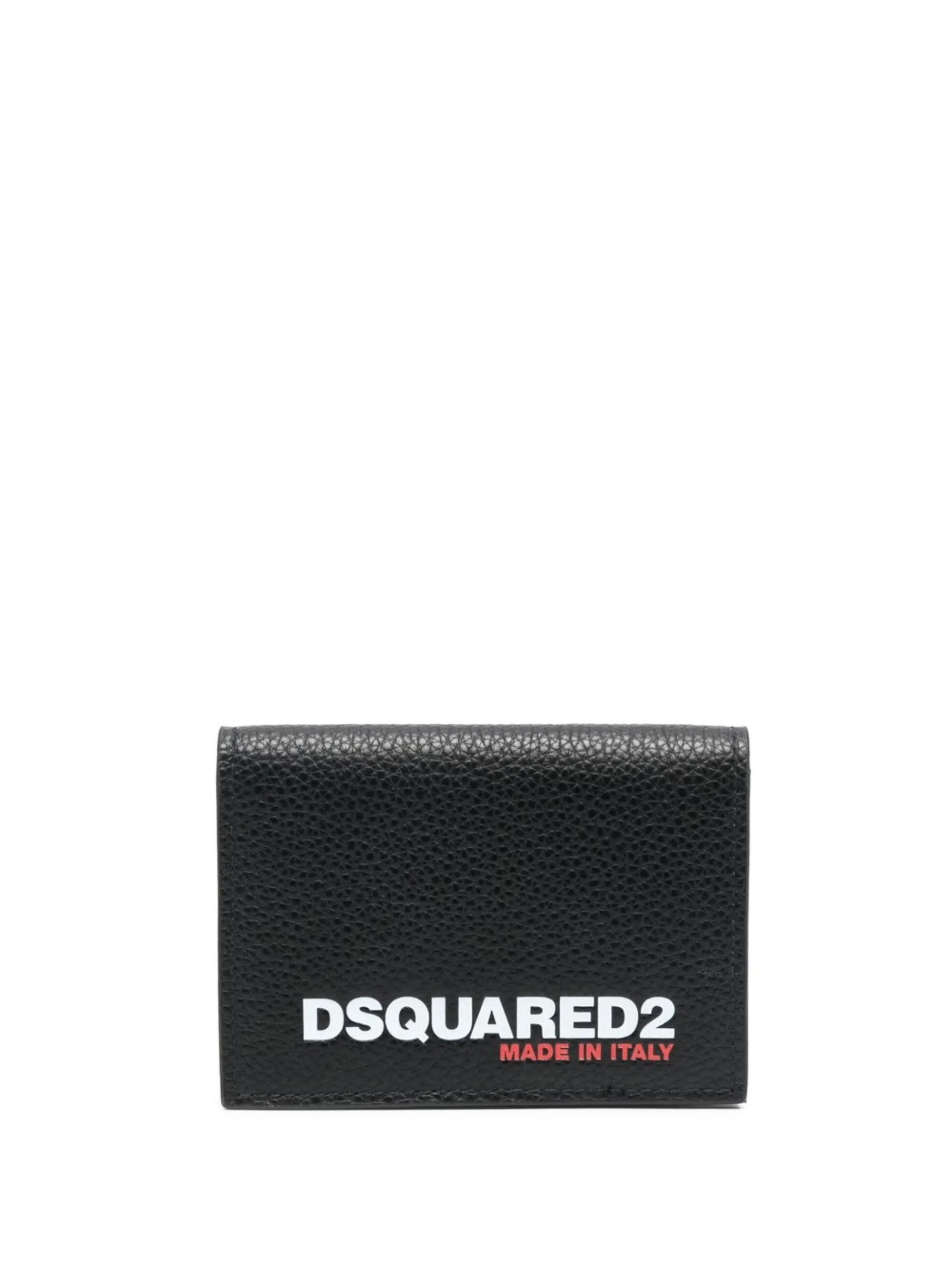 

Складной кошелек с логотипом Dsquared2, черный