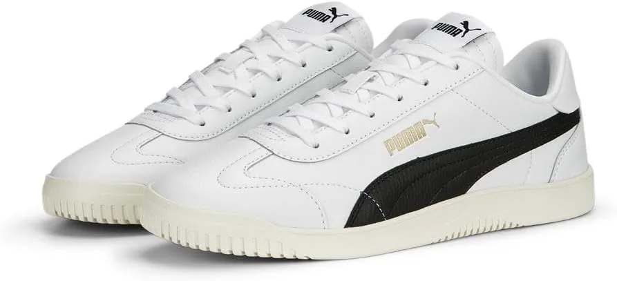 Мужские кроссовки PUMA Club 5v5, белый/черный/золотой — фото 4