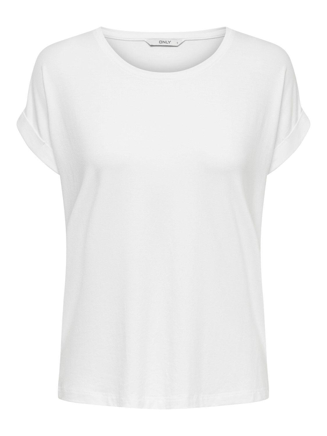 

Футболка ONLY Rundhals Kurzarm Oberteil ONLMOSTER, белый