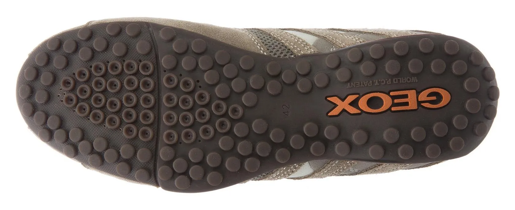 Слипоны Geox "UOMO SNAKE", слипоны, обувь для отдыха с декоративными швами и специальной мембраной Geox, бежевый — фото 3