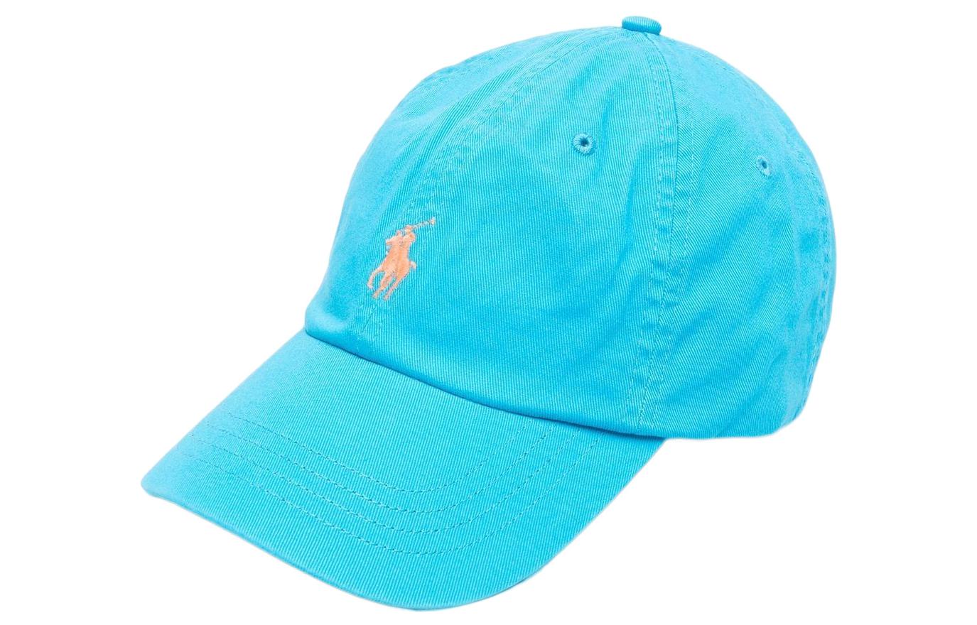 

Бейсболка с вышитым логотипом Polo Ralph Lauren, светло-голубой