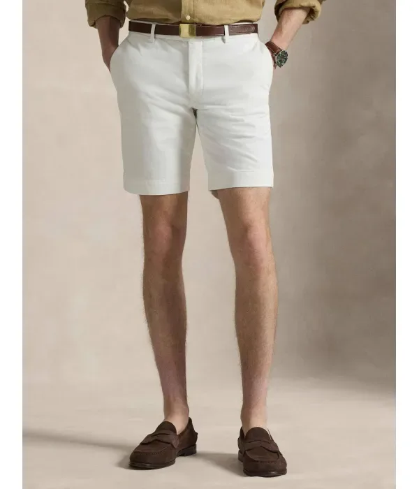 Шорты slim fit Polo Ralph Lauren, белый