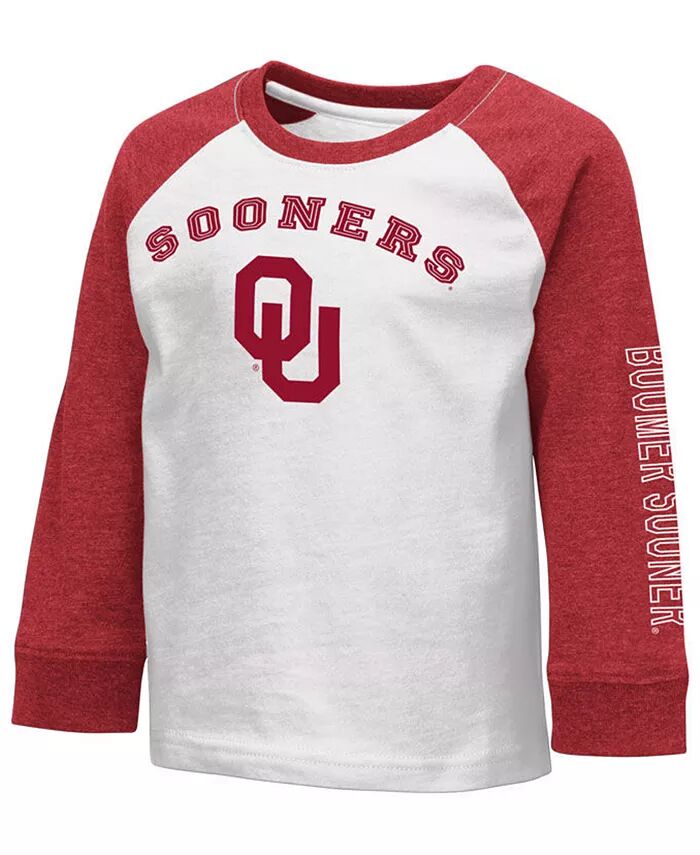 

Футболка с длинным рукавом для малышей Oklahoma Sooners Colosseum