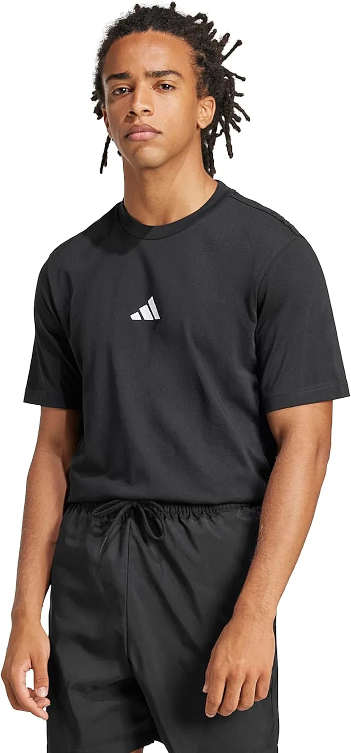 Футболка с логотипом adidas Originals, черный/белый — фото 2