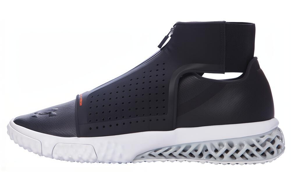 

Баскетбольные кроссовки мужские высокие черные Under Armour