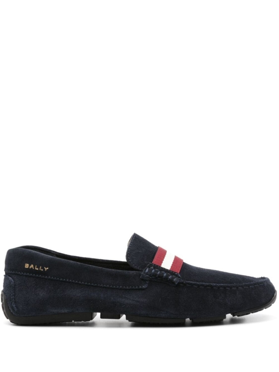

Bally лоферы с полосками, синий