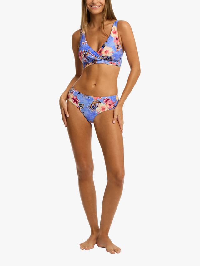 

Бюстгальтер бикини Blue Hawaii с перекрестными бретелями Sea Level, Iris