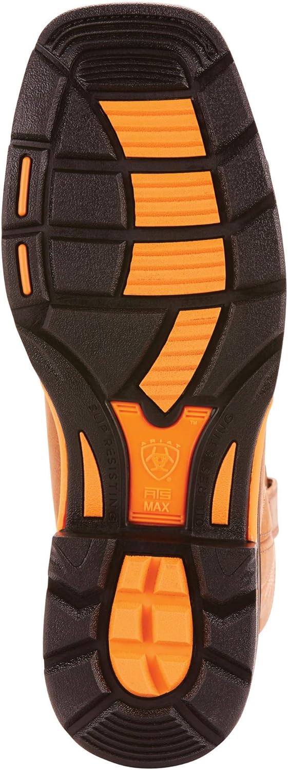 Мужские ботинки ARIAT Groundbreaker с широким носком и стальной защитой H2O, Dark Earth — фото 4