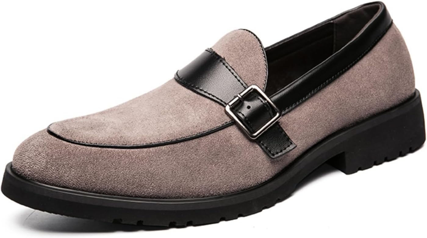 

Мужские кожаные лоферы слипоны туфли для костюма, заостренные, легкие, дышащие, с нескользящей подошвой, удобные для ходьбы, подходят для бизнес-кэжуал, свадеб, официальных ужинов, офисных вечеринок и церемоний Yrzhgdl, Apricot