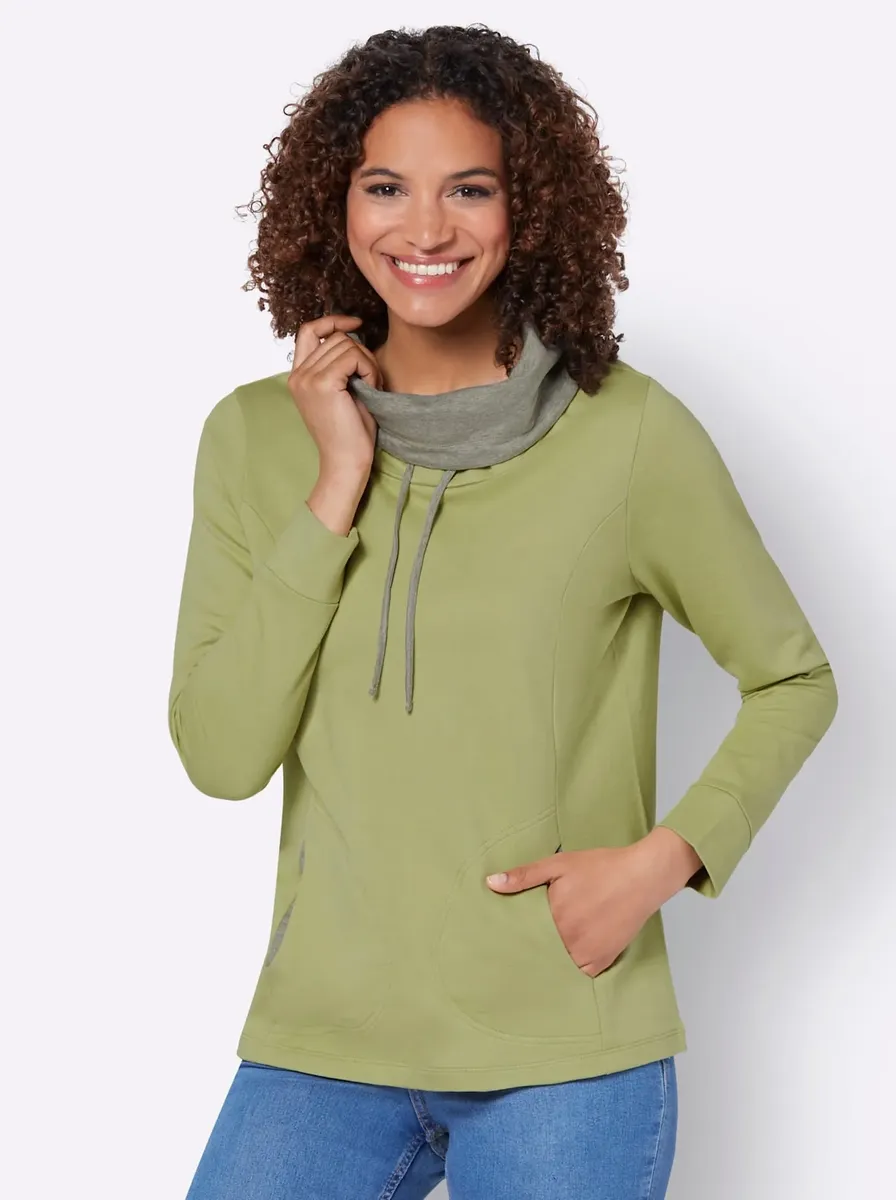 

Толстовка в стиле casual Casual Looks, серый