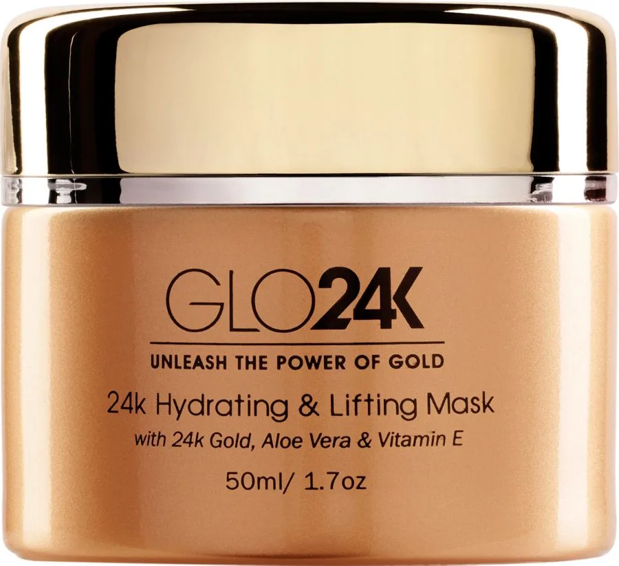 Маска для лица Glo24K — Увлажняющая и подтягивающая с -каратным золотом, 48 г