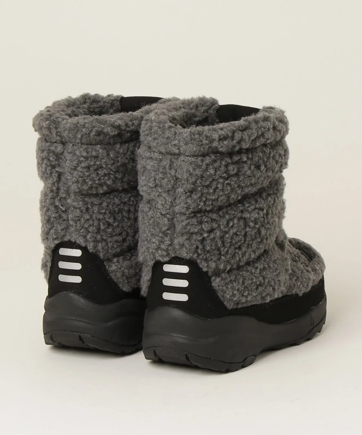 Зимние ботинки The North Face Nuptse Bootie VII Fleece детские серые — фото 2