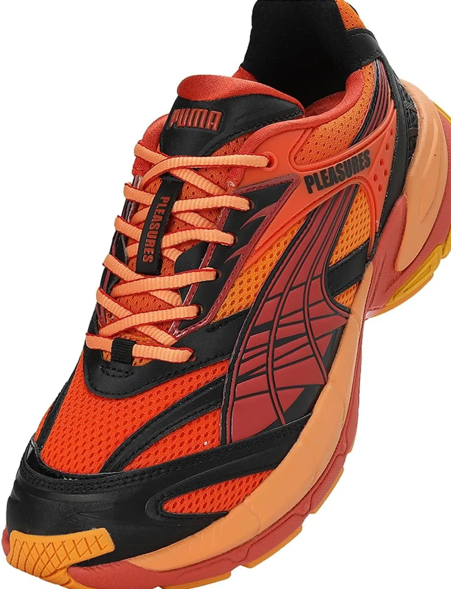 Мужские кроссовки PUMA Velophasis Layers Pleasures, красный/оранжевый — фото 2