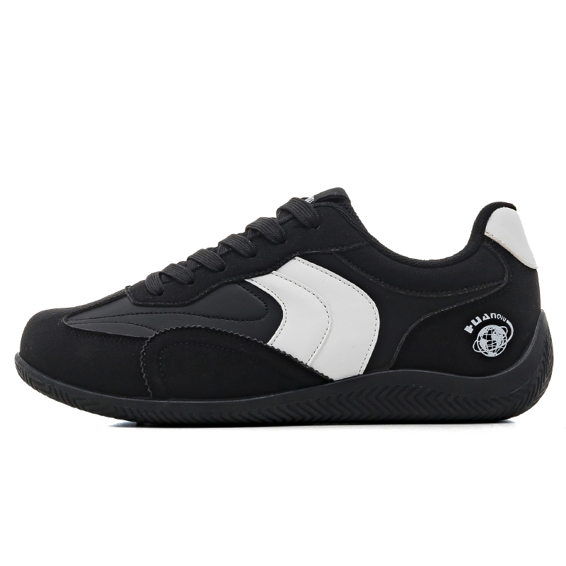 

HUANQIU Мужские легкие низкие повседневные кроссовки Coverage Abrasion Resistant черные