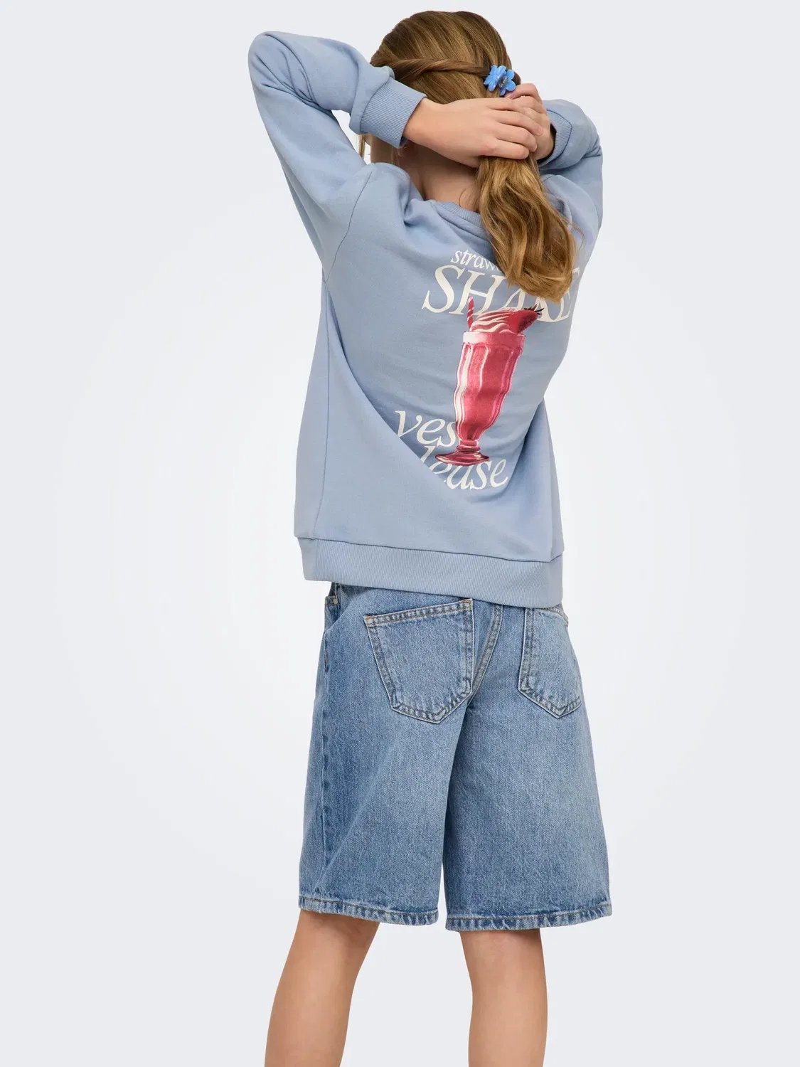 Свитшот KIDS ONLY, soft chambray — фото 4