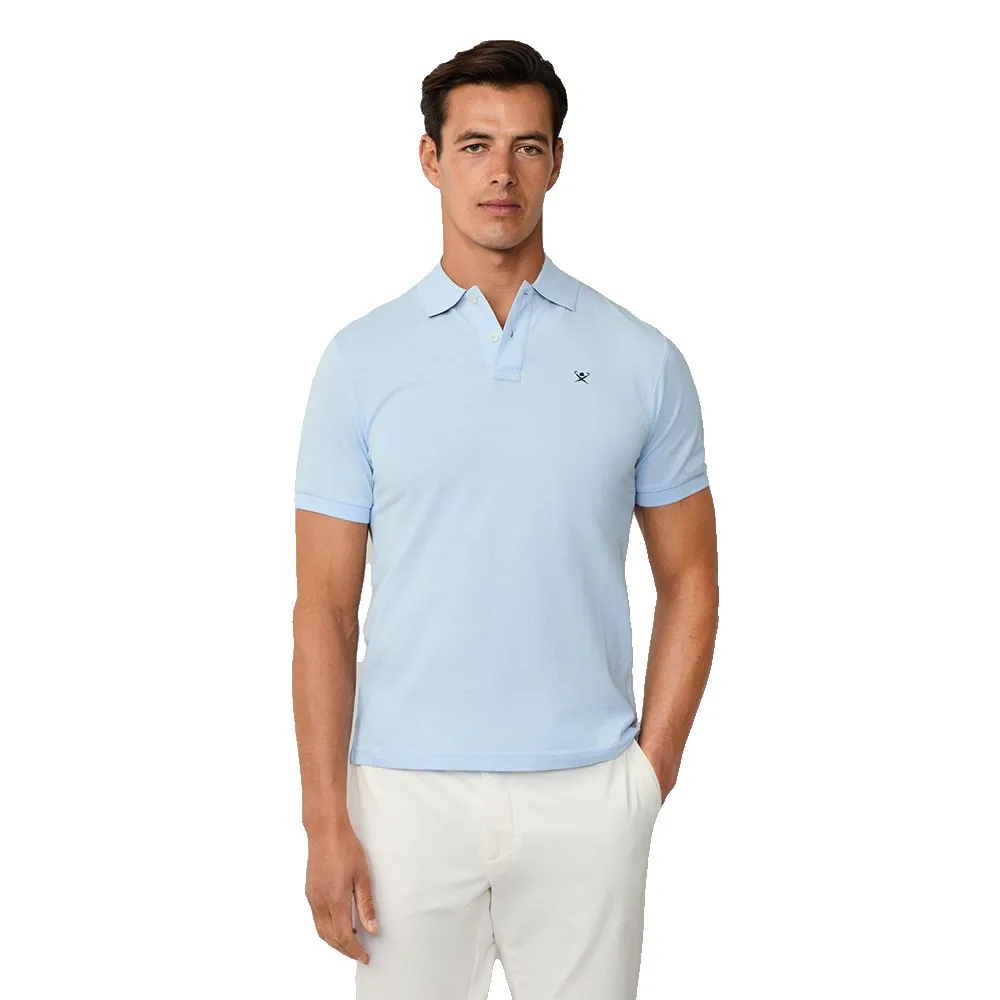 

Поло с коротким рукавом Hackett HM5600052 Slim Fit, синий