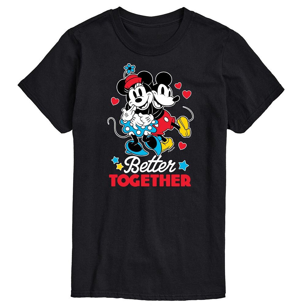 

Мужская футболка с рисунком Better Together от Disney, черный