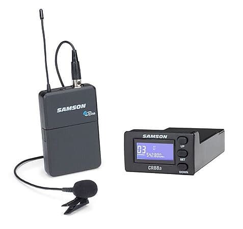 

Микрофон Samson Concert 88a Wireless Lavalier Microphone System for XP310w / XP312w (D Band)