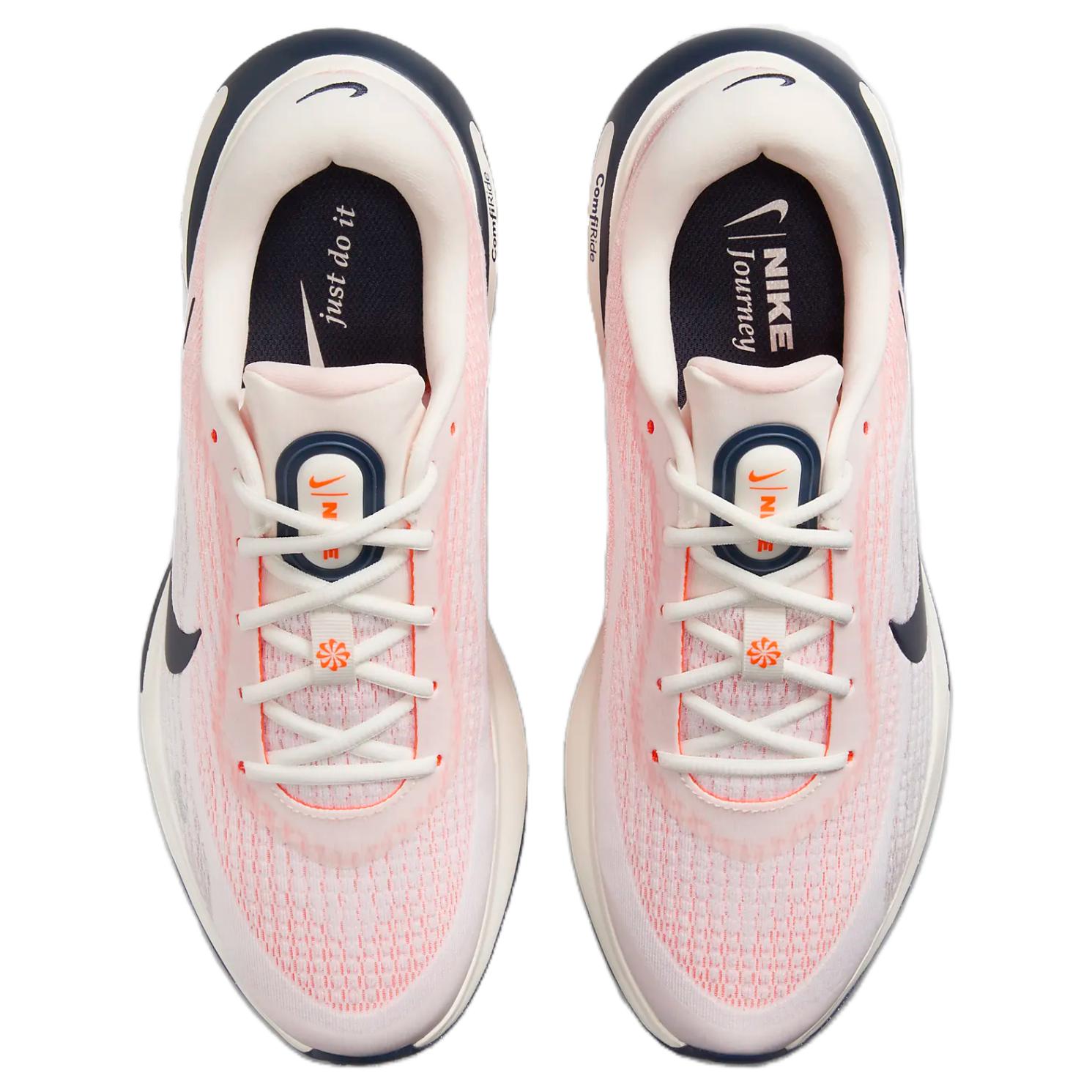 Nike Journey Run Sail Total Orange Burnt Sunrise Thunder Blue, Холст/Полностью Оранжевый/Обожженный Рассвет/Грозовая Синева — фото 4