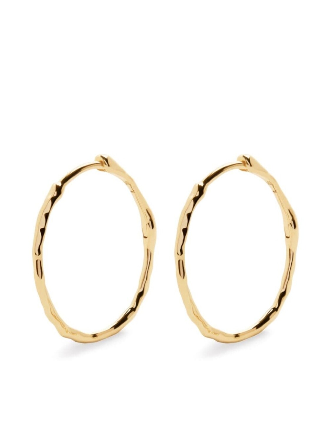 

Серьги Medium Siren Muse из желтого золота Monica Vinader, золотой
