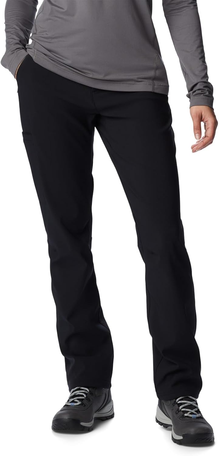 

Женские утепленные брюки Columbia Back Beauty Softshell для походов, Black