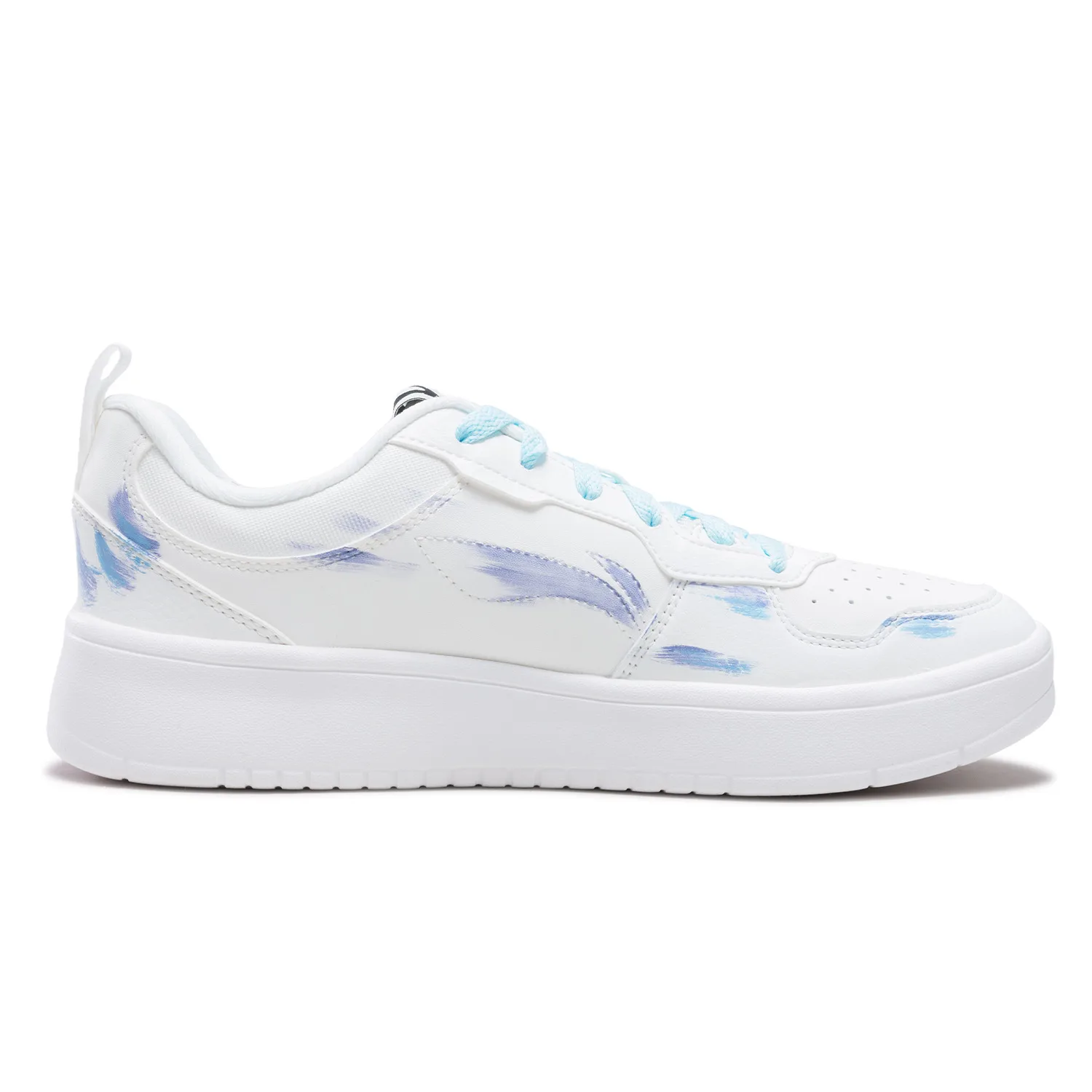 Кроссовки Li-Ning First Cloud Starry Night для скейтбординга мужские, устойчивые к истиранию, легкие, низкие, сине-белые — фото 3