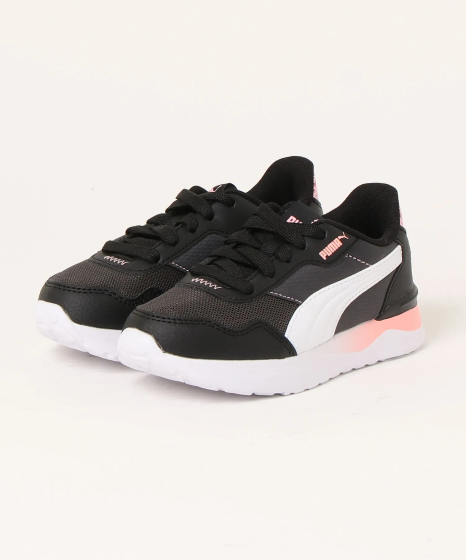 Детские кроссовки PUMA R78 Voyage StarGlow чёрные