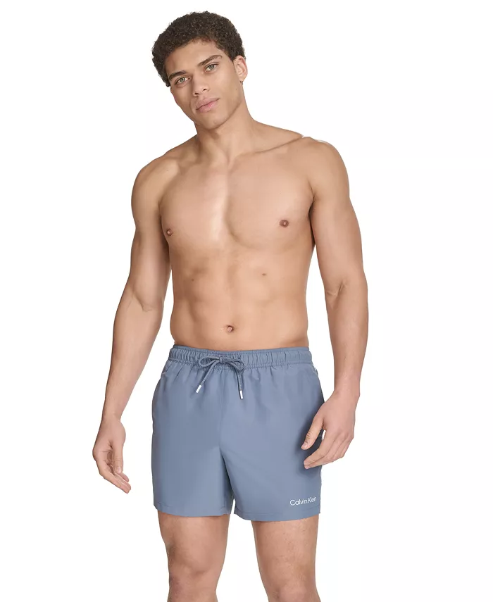 

Мужские плавки с цветочным принтом Calvin Klein, синий