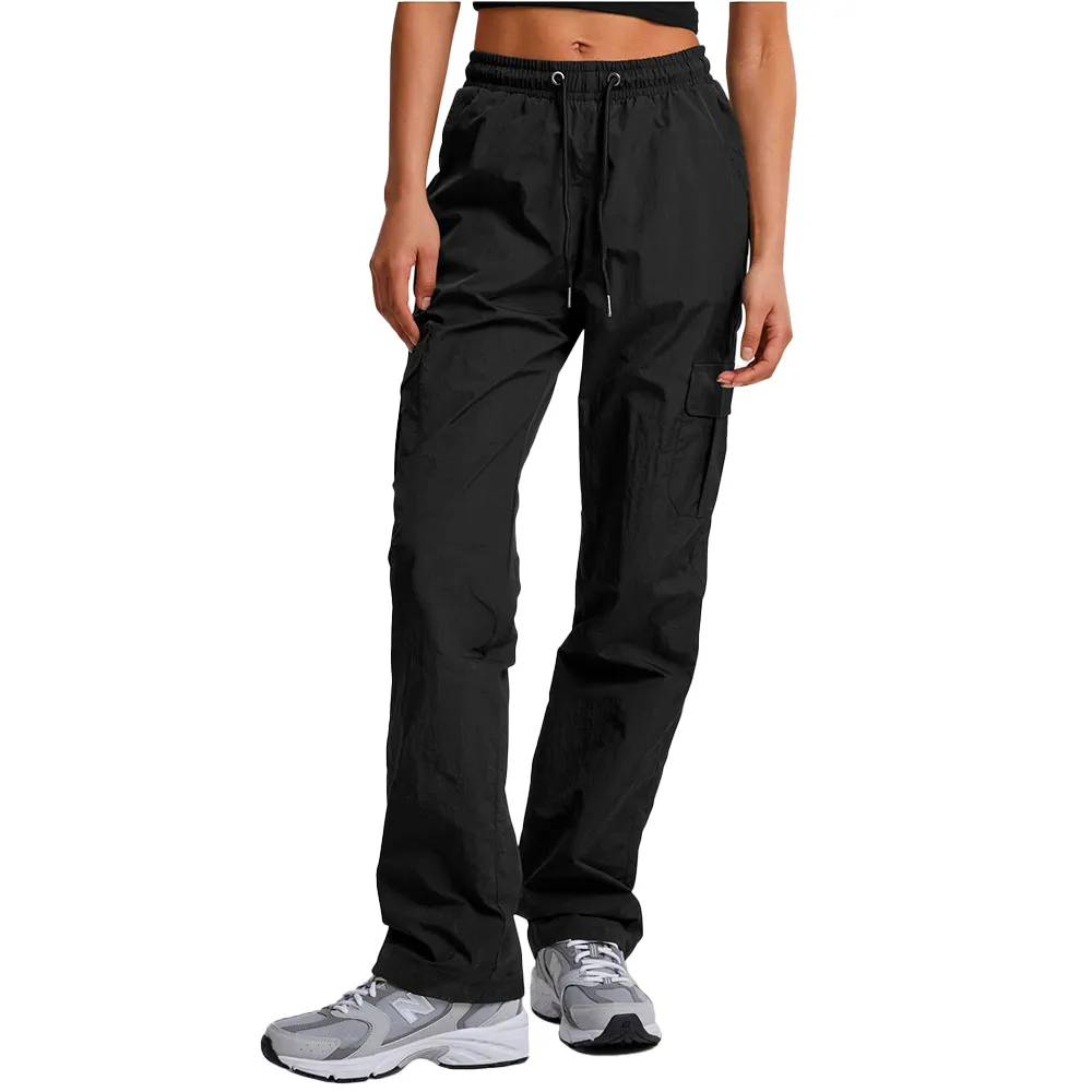 

Брюки карго Urban Classics Nylon, черный