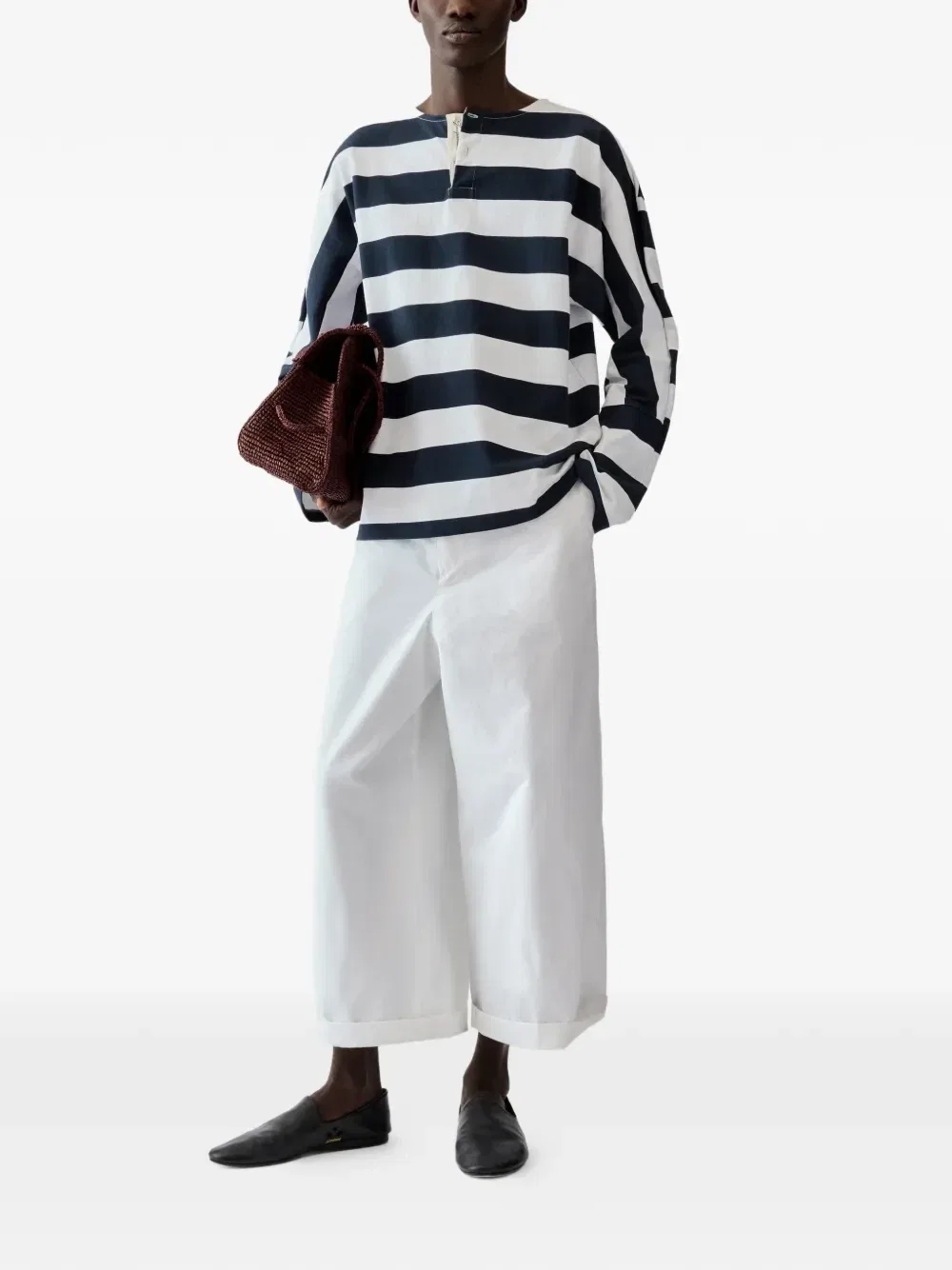 Матросская футболка JACQUEMUS, синий — фото 2