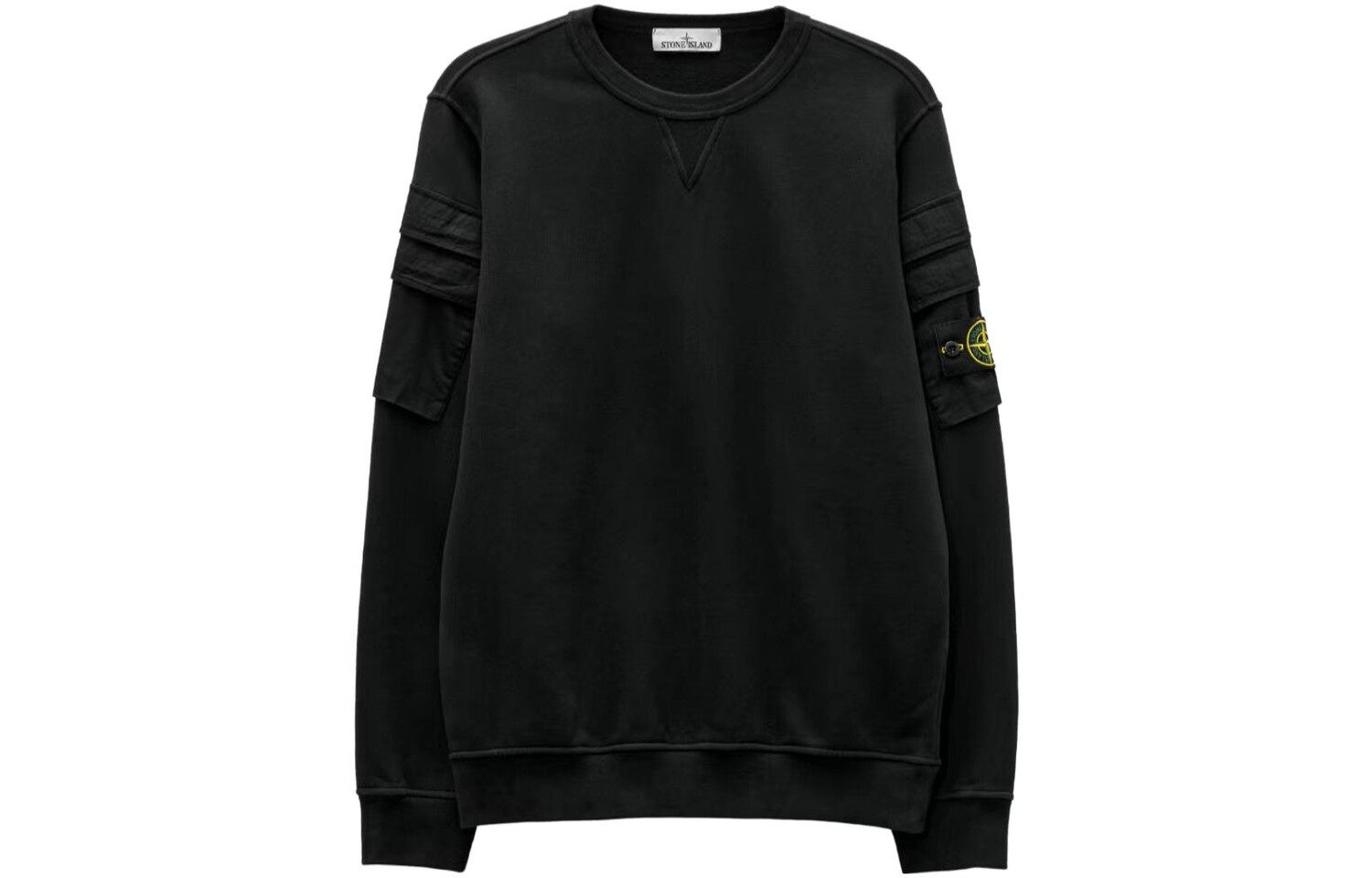 

Толстовка мужская Stone Island Garment Dyed, черный