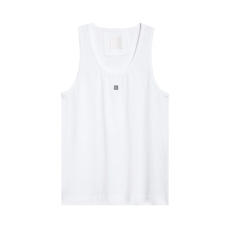 

Футболка Givenchy Slim Fit Sleeveless T-Shirt White, белый