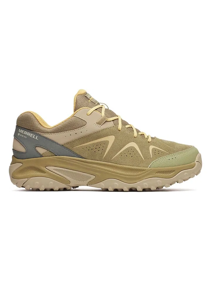 Треккинговые ботинки из кожи Merrell, зеленый