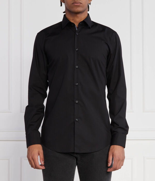 

Рубашка Koey Slim Fit Hugo, черный