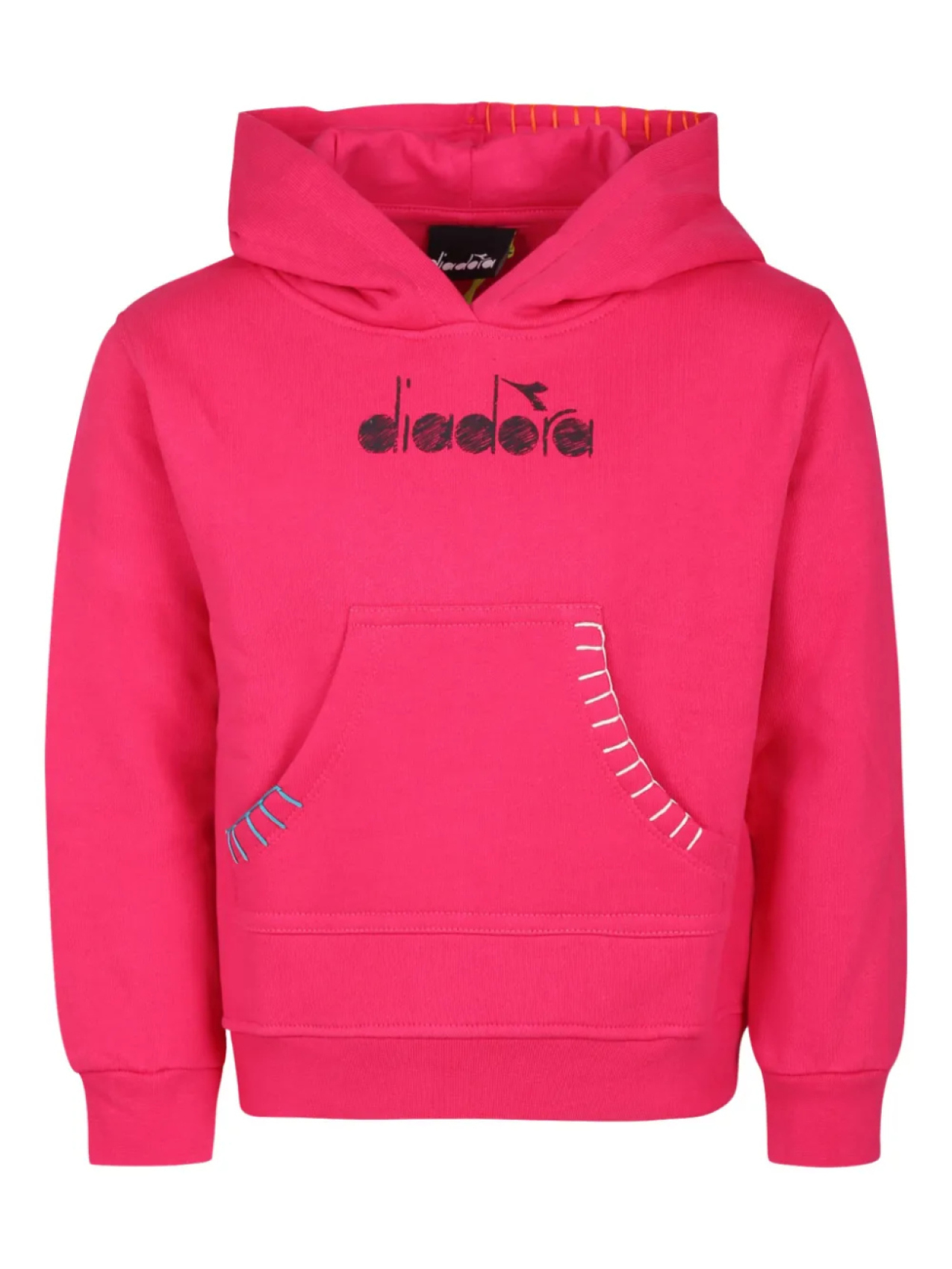 

Худи Diadora Junior с логотипом, розовый