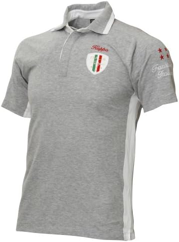 

Мужская поло-рубашка с коротким рукавом Kappa Golf GM08001, светло-серый