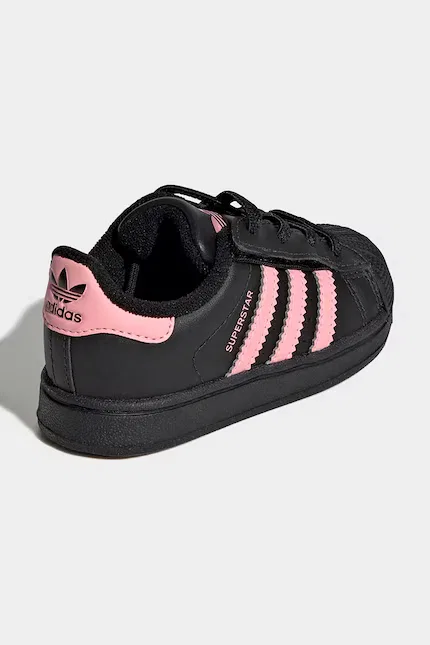 Кроссовки детские Superstar II Adidas Originals, черный — фото 3