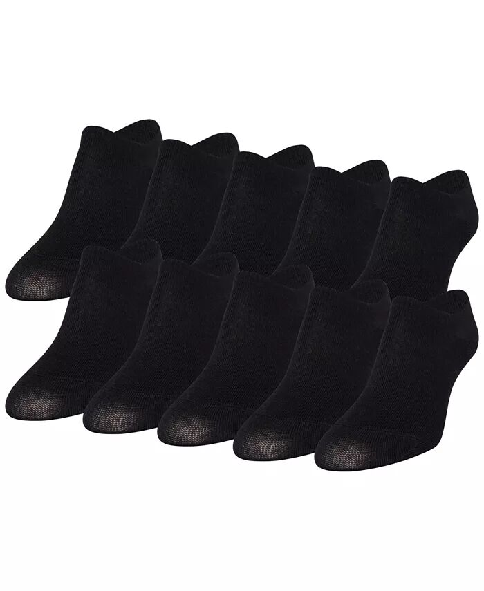 

Женские повседневные носки Triple-Y Liner, 10 пар в упаковке Gold Toe, черный