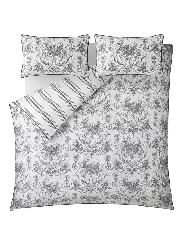 

Комплект пододеяльников Laura Ashley Tuileries Duvet, цвет charcoal