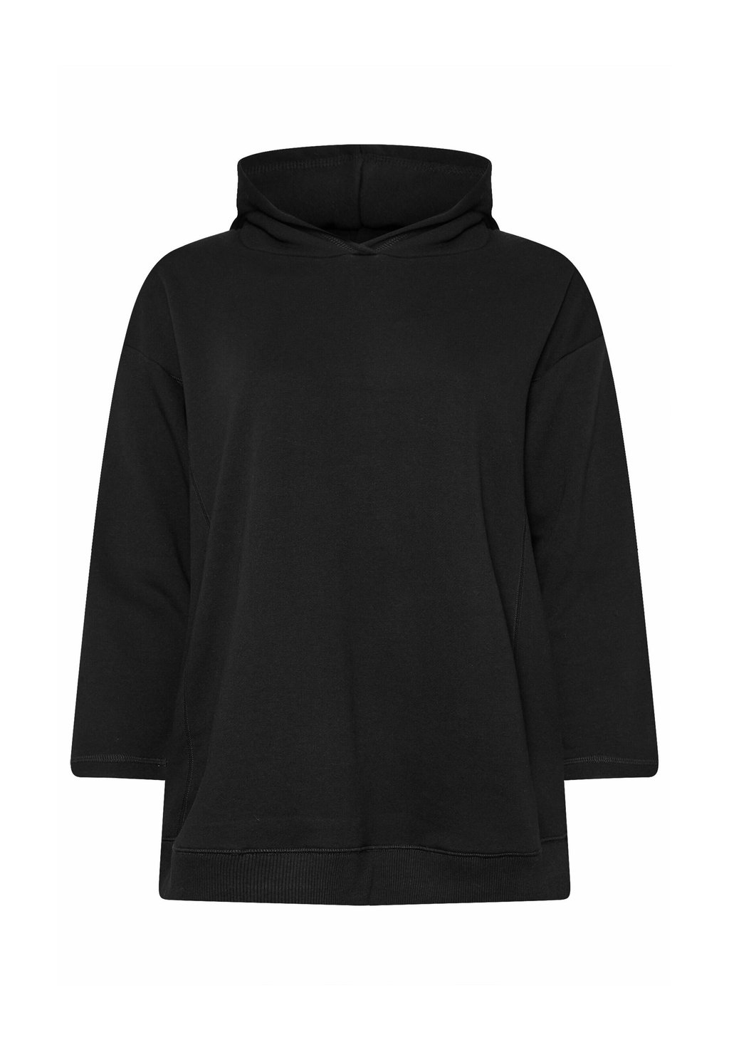 

Толстовка с капюшоном OVERSIZED LONG SLEEVE Yours Clothing, черный