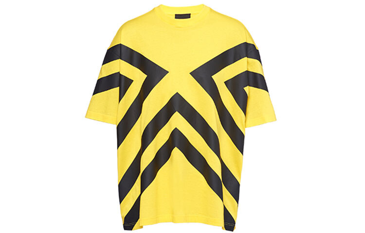 

Футболка мужская желтая Prada, желтый