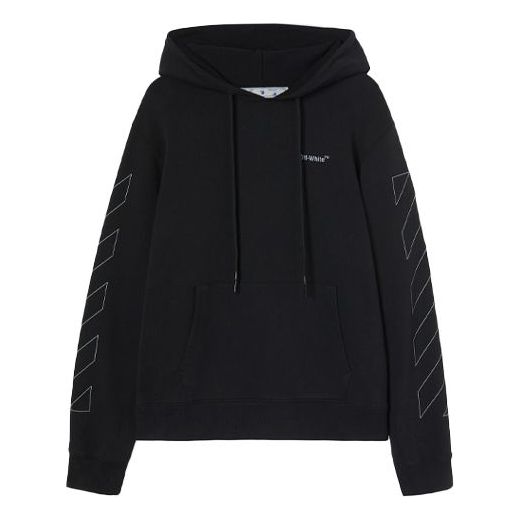 

Худи Men's Off-White SS22 Logo Loose Fit Black
