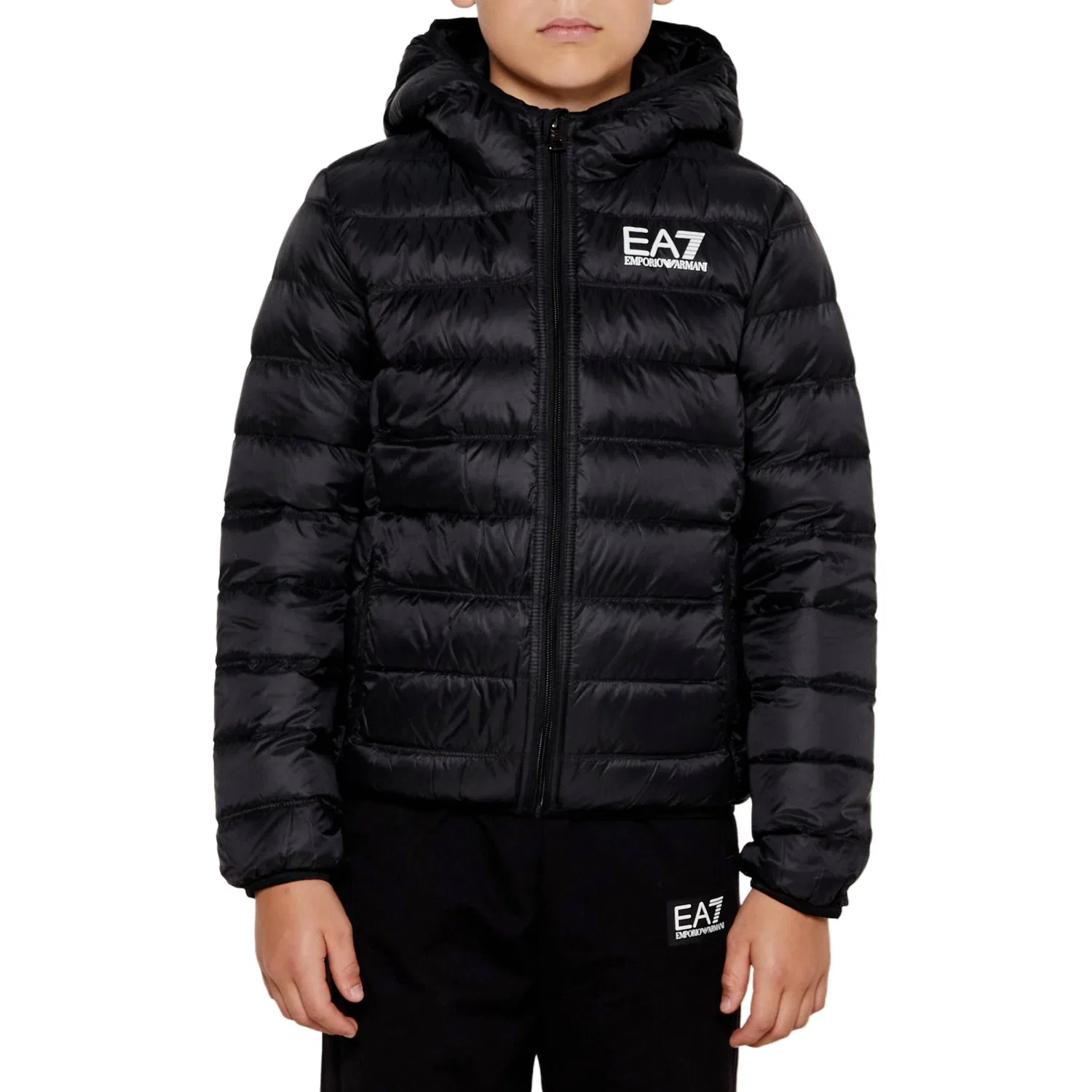 Куртка утепленная EMPORIO ARMANI EA7 Black Kids — фото 4