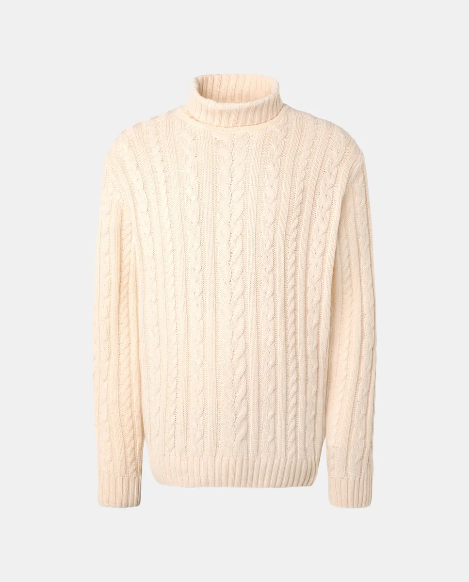 

Мужской свитер с высоким воротом Aranes Green Coast, экрю