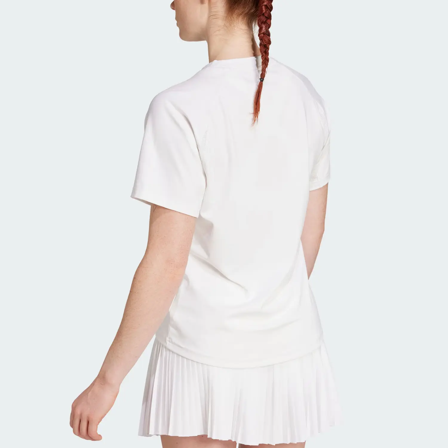 Футболка ClimacoolTennis SS25 женская Adidas, белый — фото 4