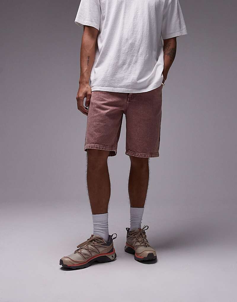

Topman – розовые шорты свободного кроя