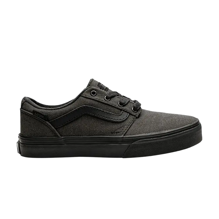 

Кроссовки Vans Chapman Stripe Kids Triple Black, черный