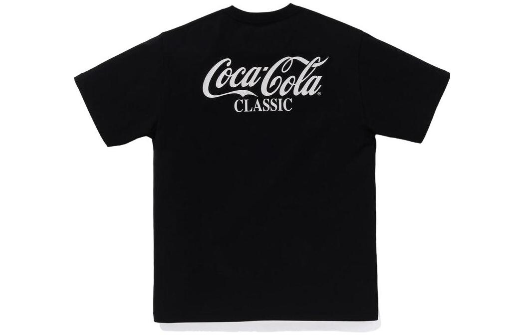 Футболка с изображением обезьяны BAPE X Coca-Cola A Bathing Ape, белый — фото 4