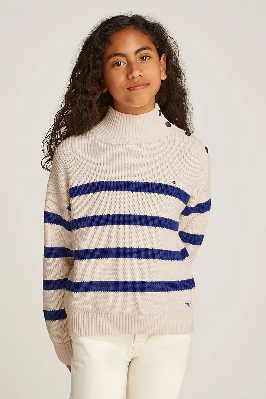 

Детский свитер Tommy Hilfiger, бежевый